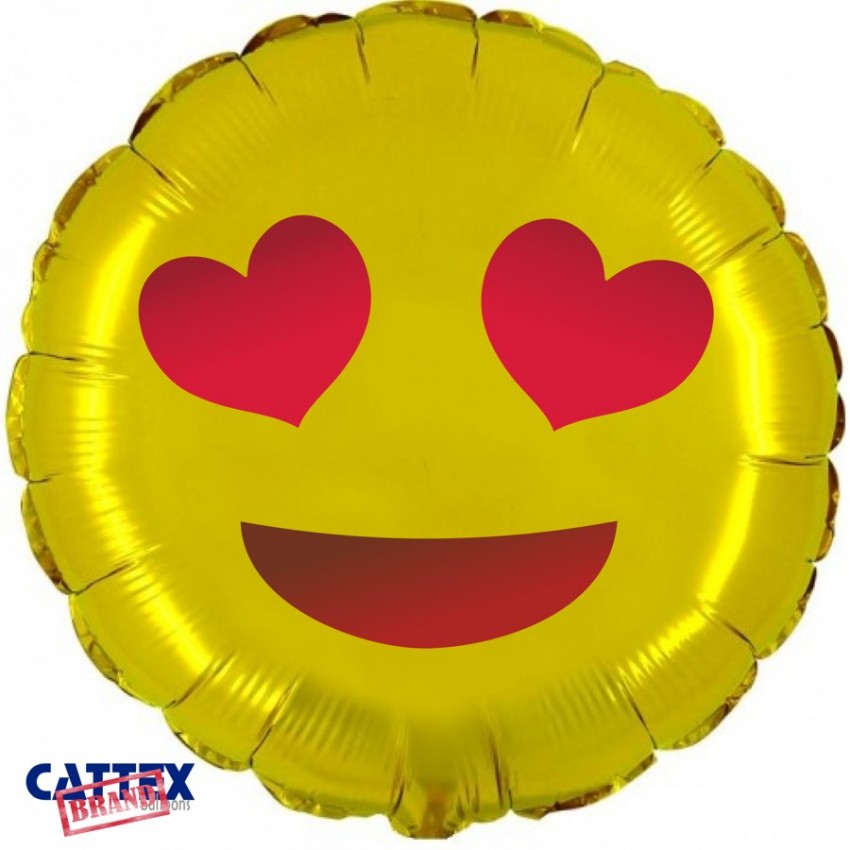 Palloncini Decorati CTX+ - Smile Innamorato (18”)